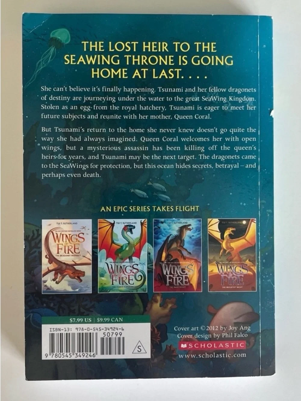 Wings of Fire Tui T. Sutherland Guide to the Dragon World Lost Heir Dark Secret